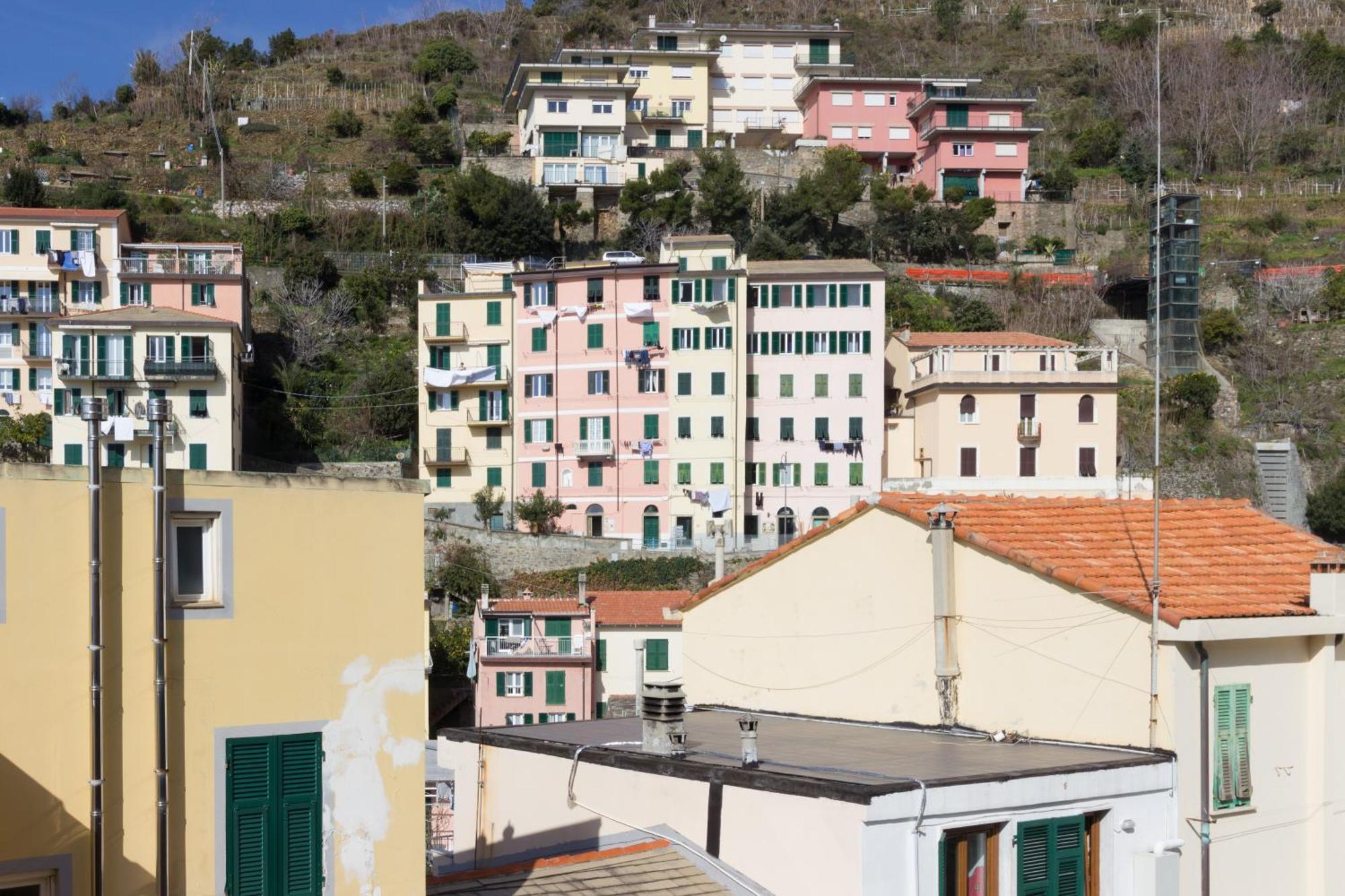 Casato Bapo' Camera Panoramica Eufrasia Riomaggiore Kültér fotó